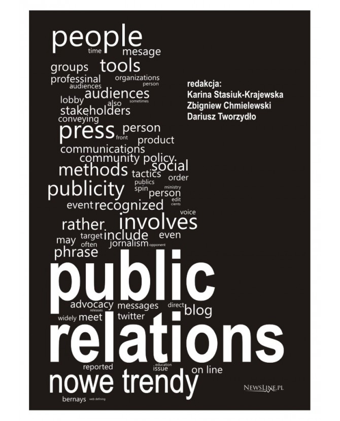 Okładka - Public relations. Nowe trendy